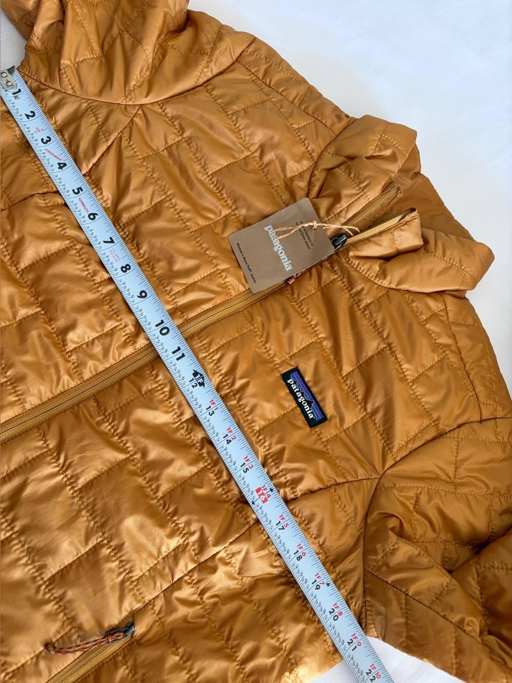 Patagonia Nano Puff Jacket Women's Size L Talon Gold FA25 NWT - Picture 6 of 15